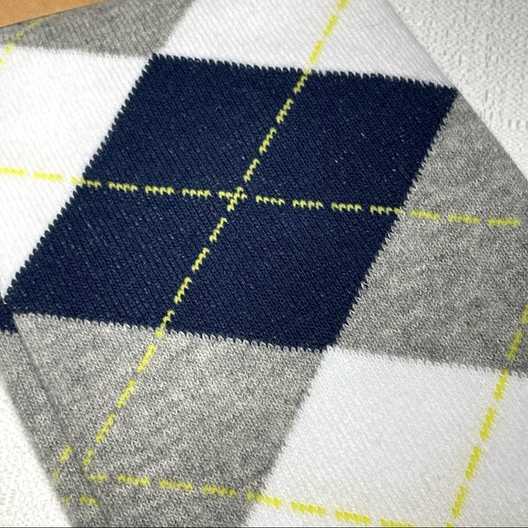 Original Penguin Men’s Dress Casual Argyle Crew Socks Combed Cotton New NWT - Picture 2 of 11